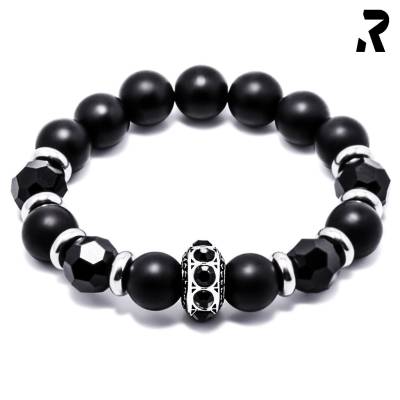 Kitzbühel Bike Days Armband mit Crystals und Onyx | Rockyfy Kitzbühel Bike Days Armband mit Crystals und Onyx | Rockyfy
