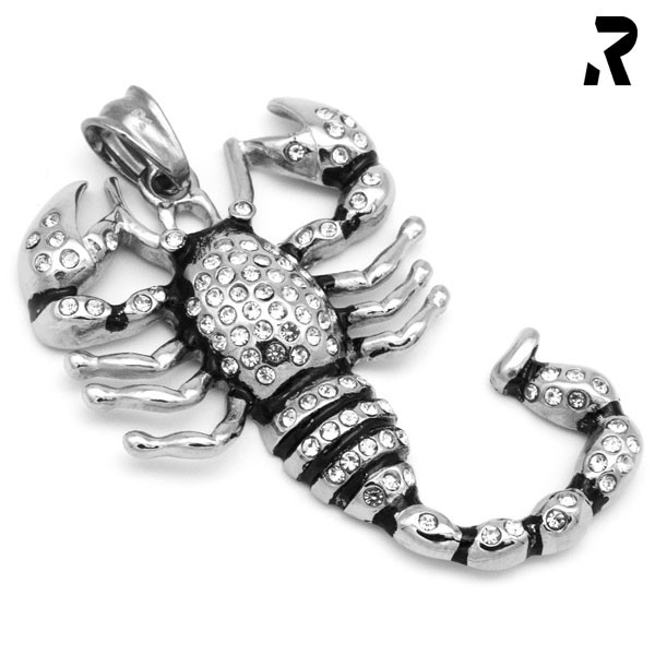 skorpion kettenanhänger, tieranhänger, sternzeichen skorpion anhänger, damenanhänger, damengeschenk, kettenanhänger damen, kettenanhänger für damen, geschenkidee, biker geschenk, anhänger mit kette, edelstahl anhänger