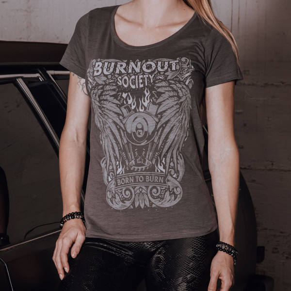T-Shirt BURNOUT SOCIETY Fire Angel