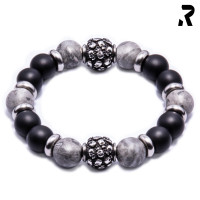totenkopf armband, totenkopf perle, onyx, jaspis, schwarz, grau, biker armbandfür frauen & männer, 4 größen totenkopf armband, totenkopf perle, onyx, jaspis, schwarz, grau, biker armbandfür frauen & männer, 4 größen