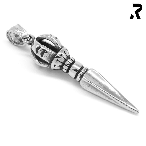 Edelstahl Ketten Anhänger Royal Lance, Dolch Anhänger mit Krone, Set Anhäger mit Kette, Männergeschenk, Damengeschenk, Geschenkidee